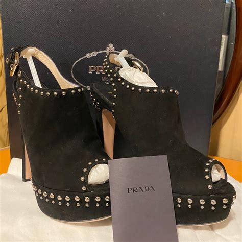 calzature donna prada nordstrom|Prada calzature donna camoscio.